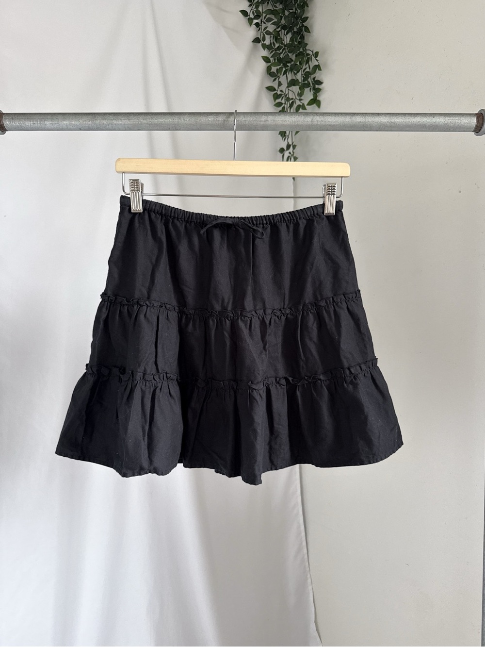 Sunday best tiered mini skirt